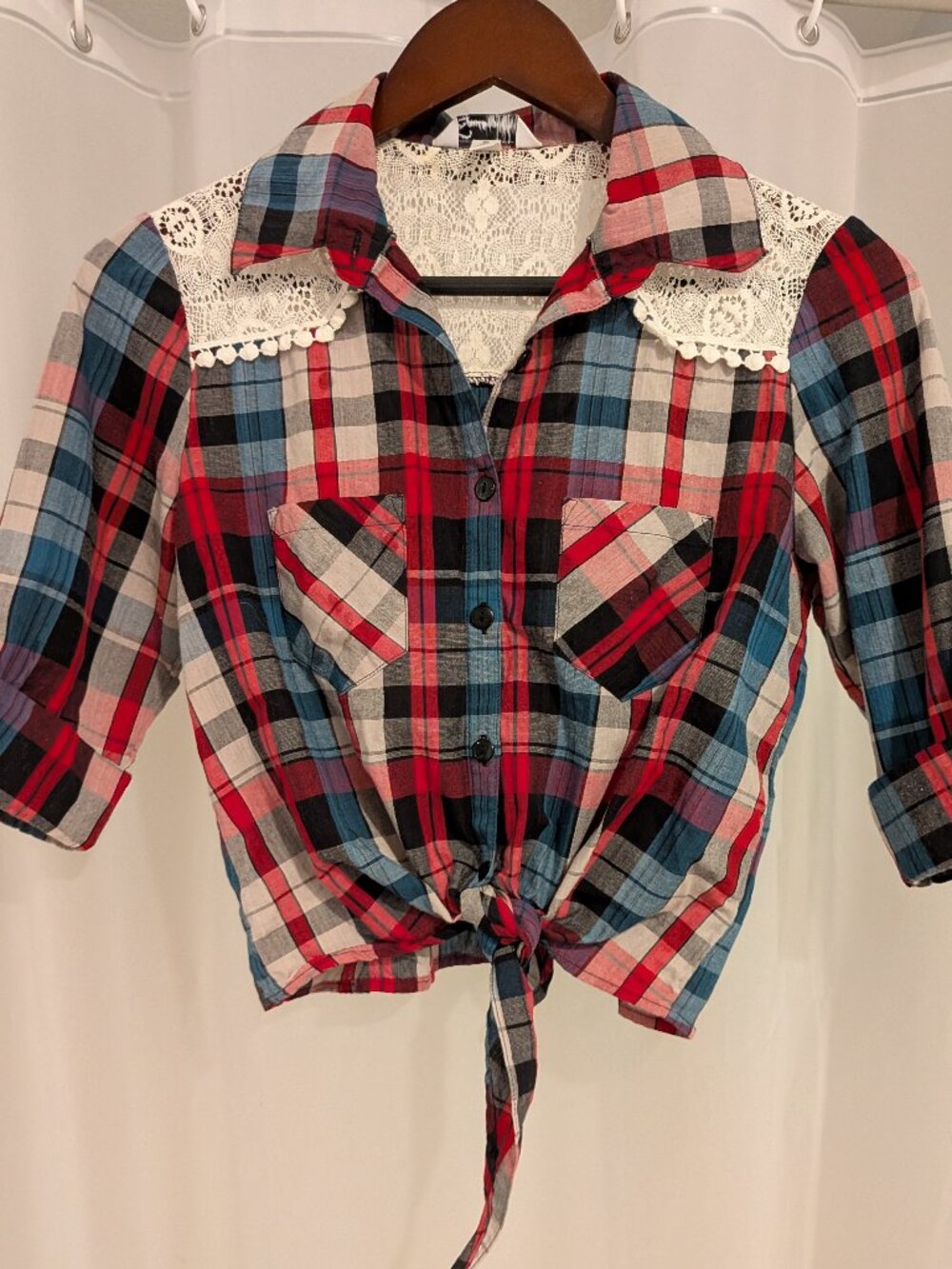 Speechless| Plaid Button Down | Size S